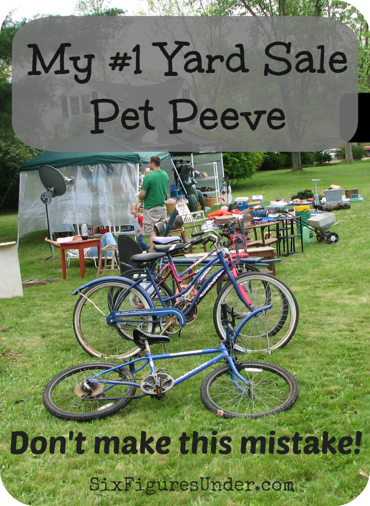 My #1 Garage Sale Pet Peeve- Don't Make This Mistake ...
