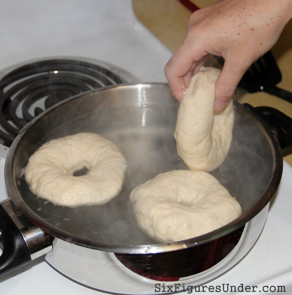 Homemade Bagels Step By Step Tutorial Six Figures Under