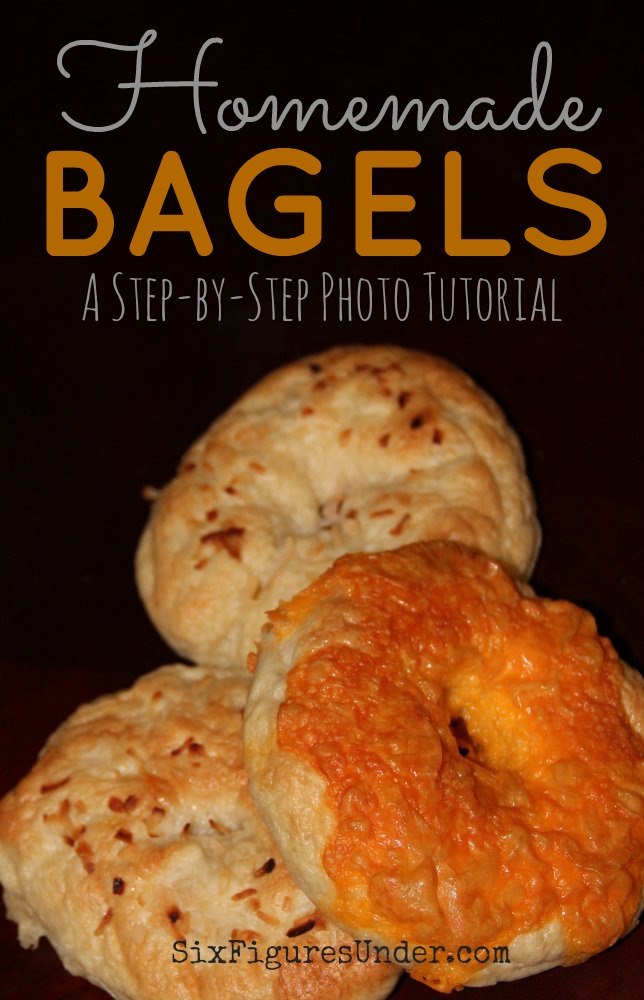 Homemade Bagels Step By Step Tutorial Six Figures Under