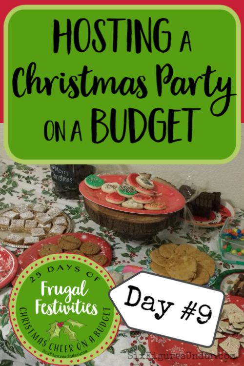 Hosting a Christmas Party on a Budget - Six Figures Under